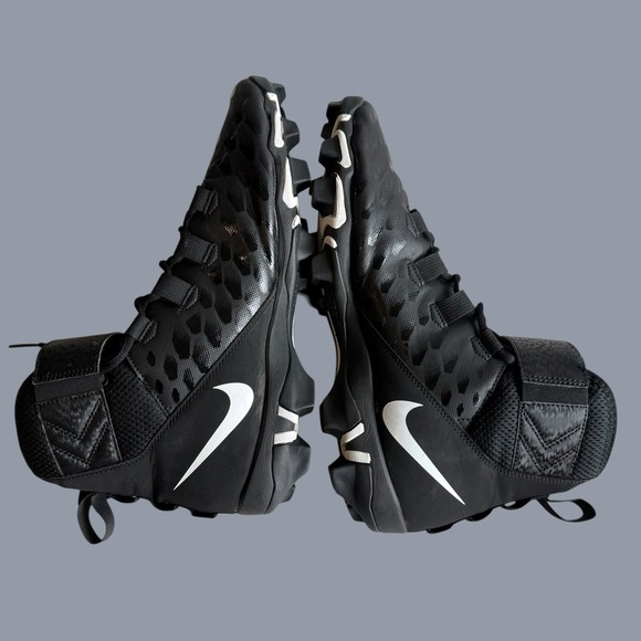 Nike Force‎ Savage Shark 2 Mens Size 12 Wide Black White BV0151-001 main image 5
